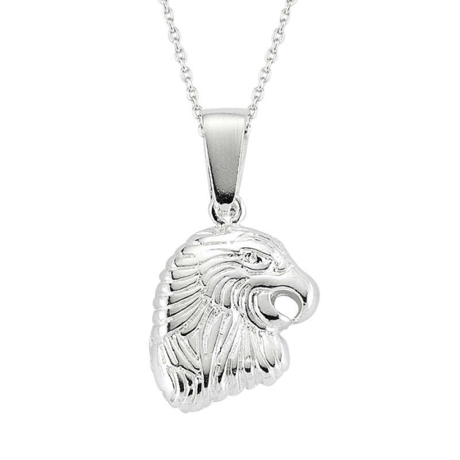 Silver Eagle Men’s Necklace